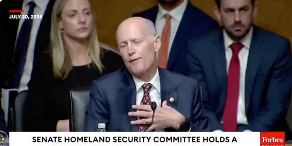 Rick Scott In A Tizzy: Oh So Now It's A Sin To Earn Money!