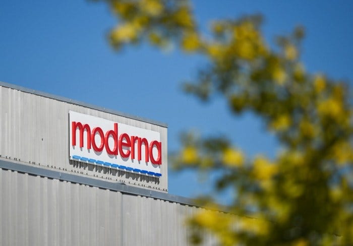 The Moderna Inc. facility in Laval, Quebec, Canada.
