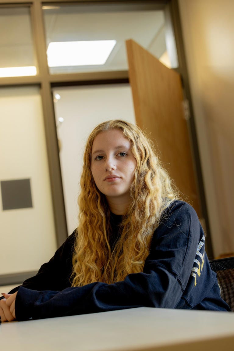 Erin Chandler, a Liberty senior, said some students use marijuana to numb difficult feelings.