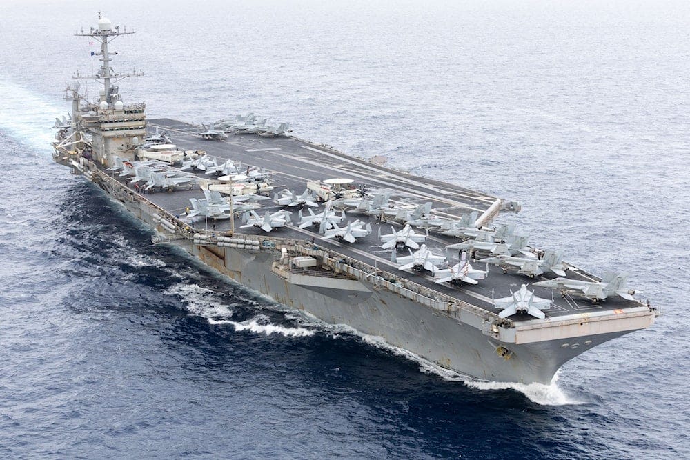 US Navy aircraft carrier US Navy aircraft carrier