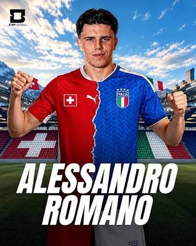 ALESSANDRO ROMANO SALUTA LA SVIZZERA E ABBRACCIA L'ITALIA La notizia era  nell'aria, ora è ufficiale. Secondo il BLICK - che è un passo avanti a  tutti, anche ai diretti interessati - l'attuale
