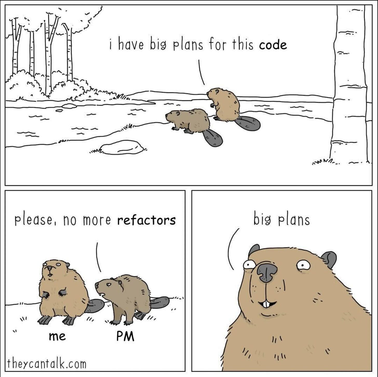 I have big plans for this code | James R. Williams