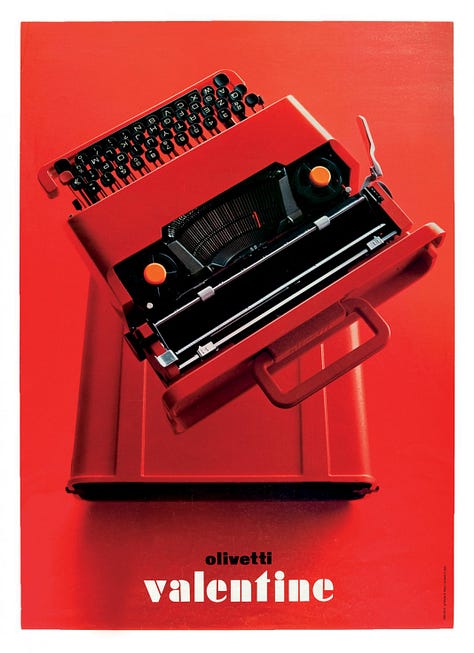 Olivetti Valentine ads