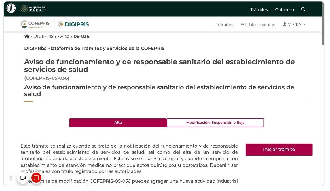¿Cómo tramitar el Aviso de Funcionamiento Cofepris para tu Consultorio?