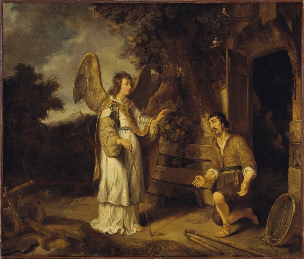 angel and gideon, chilling