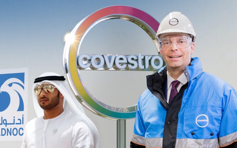 Adnoc wants to take over Covestro promising the delivery of green hydrogen  and financing investments - HydrogenWire