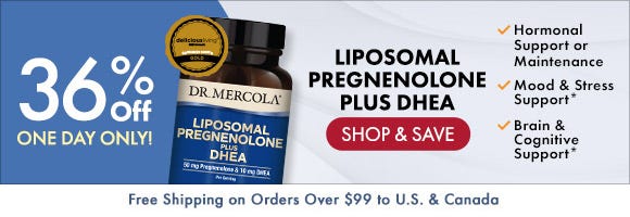 Get 36% Off on Liposomal Pregnenolone Plus DHEA