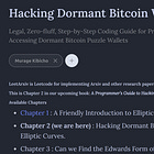 Hacking Dormant Bitcoin Wallets in C