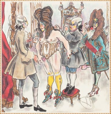 Portfolio "The Emperor's New Clothes", The Fairy Tale by Hans Christian  Andersen, illustrated by Karl Lagerfeld, 1992 | KARL, Karl Lagerfeld's  Estate III, Day Sale | 2022 | Sotheby's