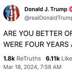 Donald Trump is making America forget Donald Trump