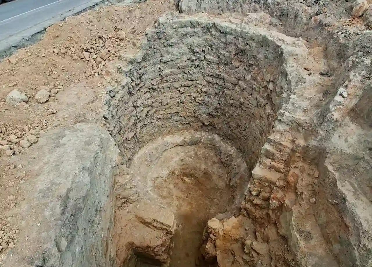 Detail of the roman lime kiln found in Hungary. Credit: Szent István Király Múzeum Detail of the roman lime kiln found in Hungary. Credit: Szent István Király Múzeum