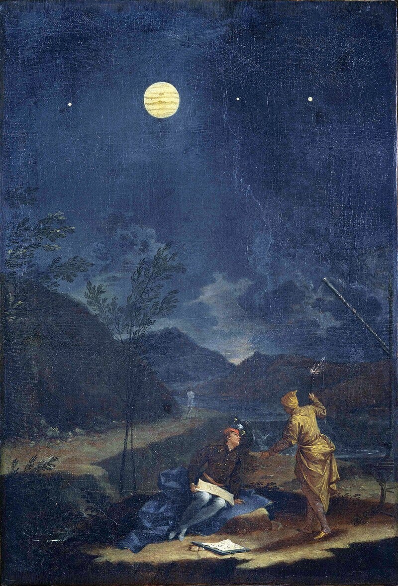 Astronomical Observations: Jupiter, 1711, Pinacoteca Vaticana, Rome