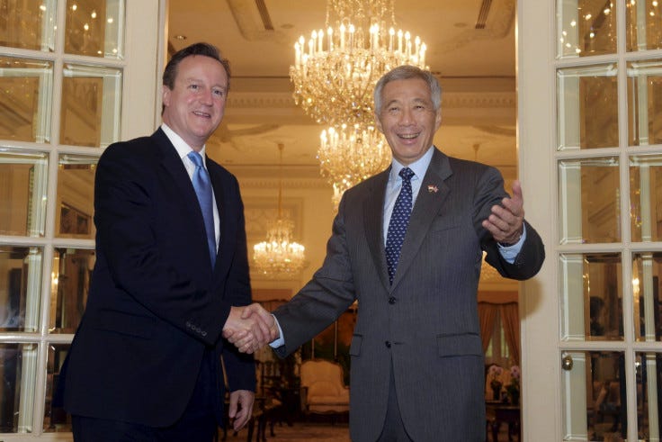 David Cameron Singapore visit David Cameron Singapore visit