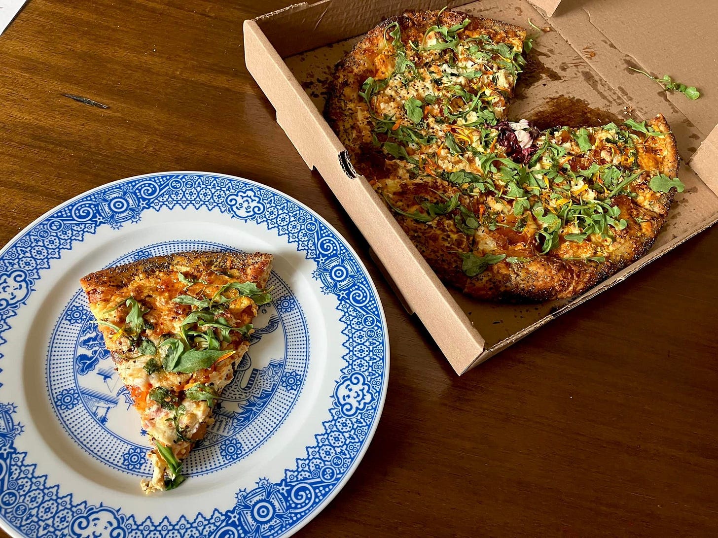 May be an image of pizza