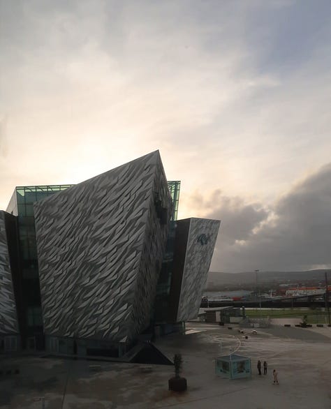 Titanic Belfast - amazing building. © Dennis Greene, 2025. All rights reserved.