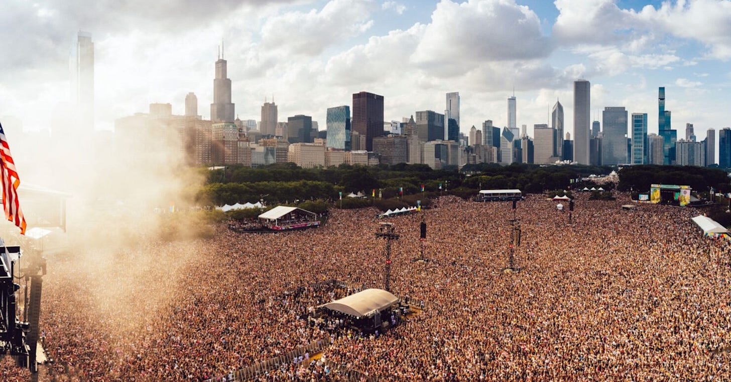 Chappell Roan Wrestles With Massive Crowd At Lollapalooza