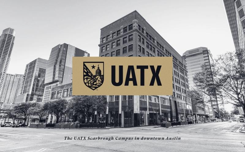 Join UATX staff and our hosts from the Capital Factory for the public  unveiling of the first new tier one, private university to launch in the  United States in over a century.
