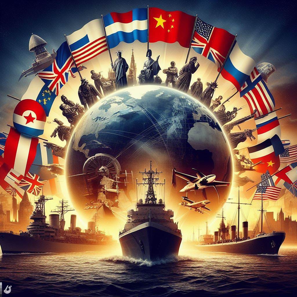 The Cold War and the nations involved