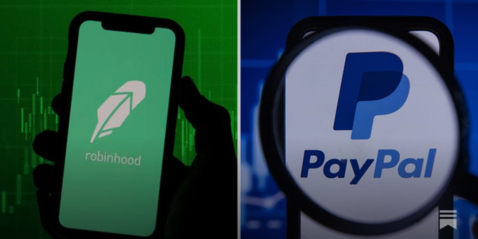 Robinhood is one of the cheapest FinTechs right now 😯; PayPal is just too  good to ignore right now 🤑