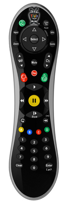 TiVo ® Glo Premium Remote (black)