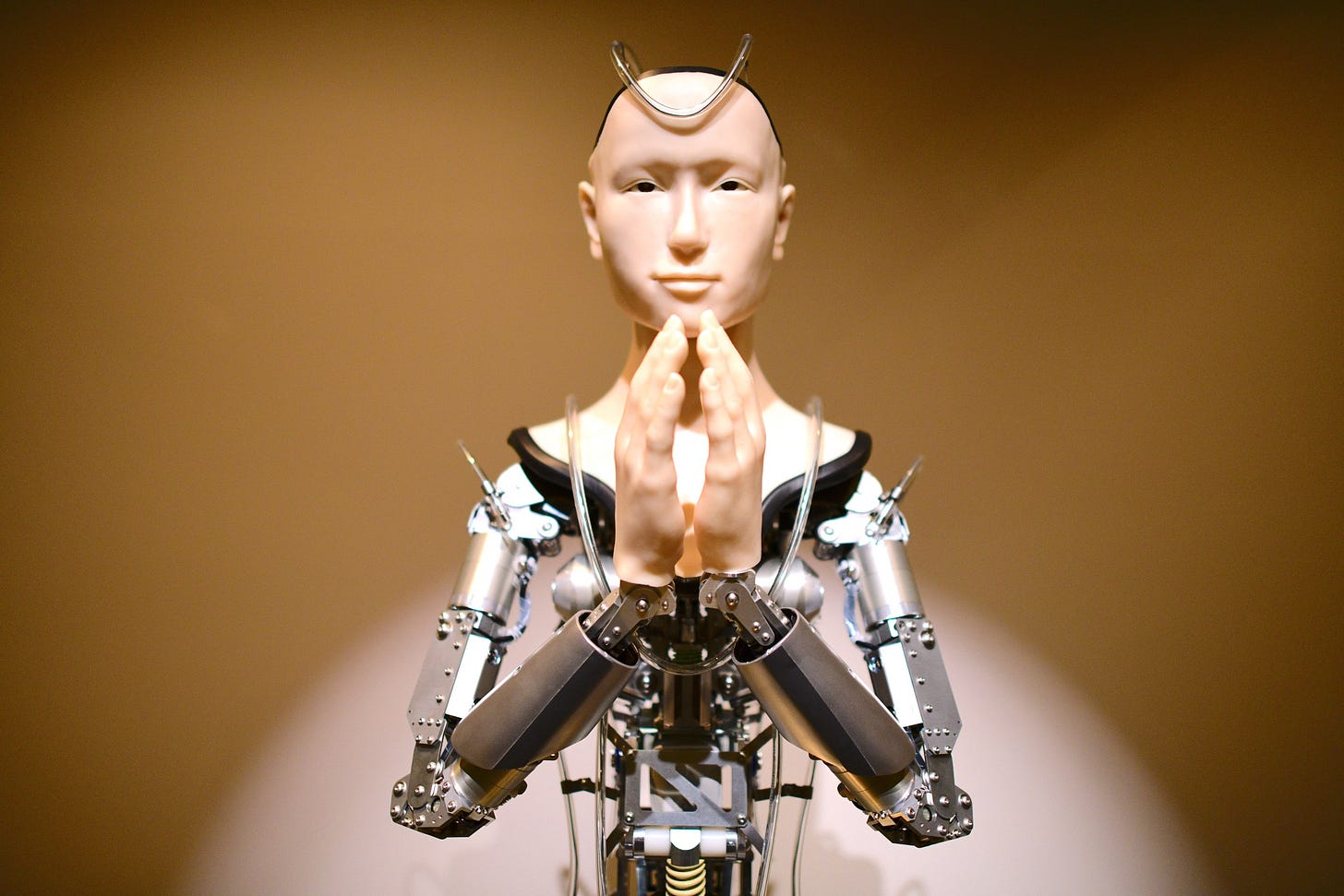 Mindar, the new android priest at Kodaiji temple in  Japan