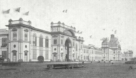 1884 fair main bldg no industrial cotton expo 1884 fair main bldg no industrial cotton expo