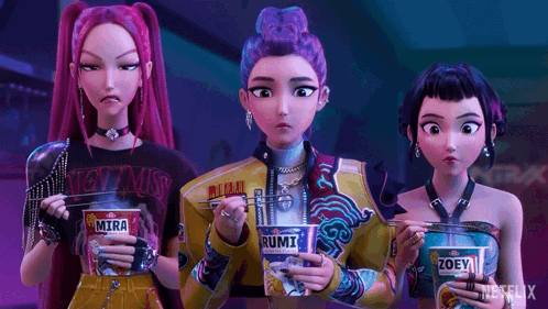 Animated KPop Demon Hunters Movie Clip