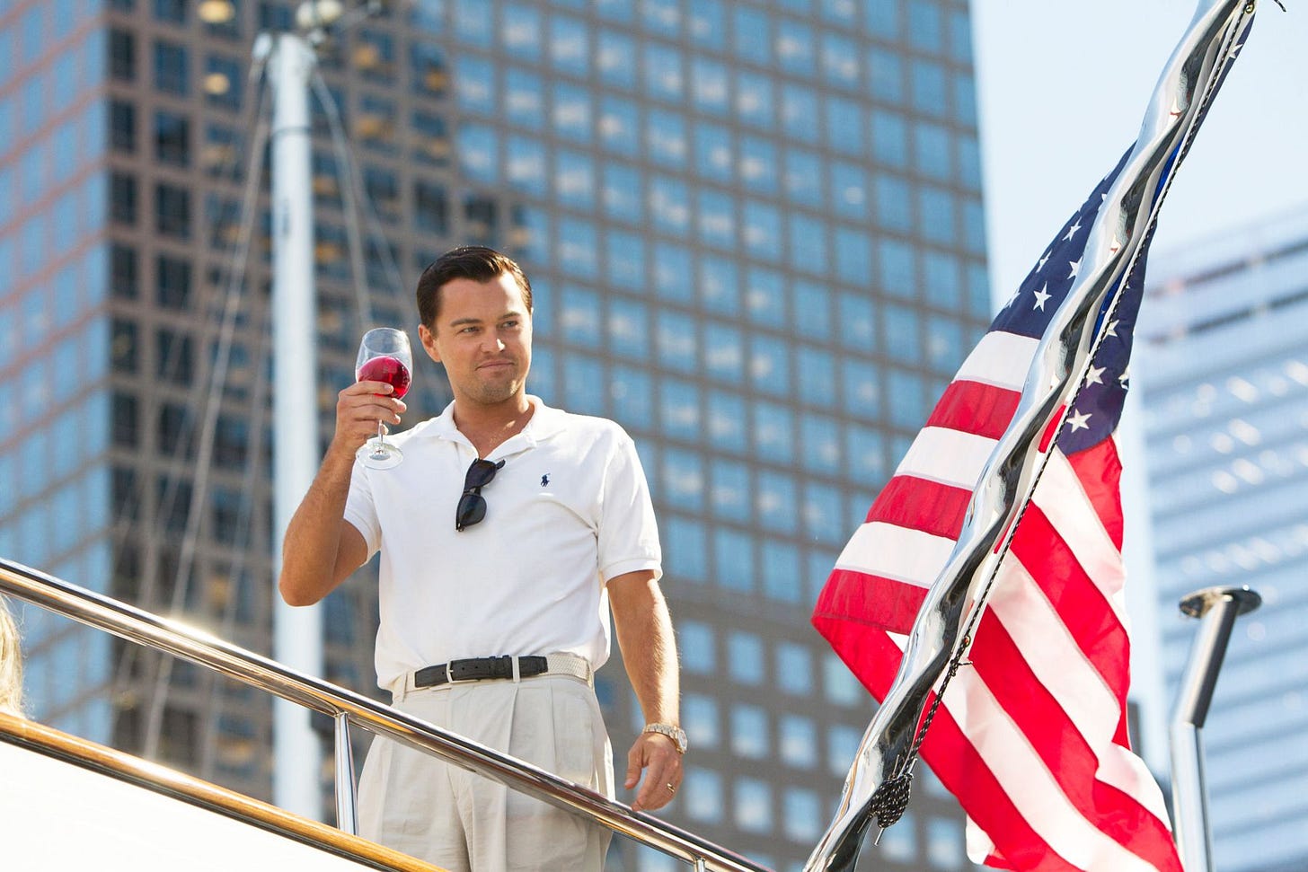 Image may contain Symbol Flag Human Person Clothing and Apparel