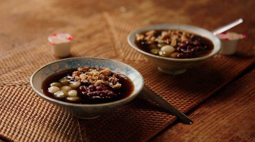 燒仙草: Hot Grass Jelly