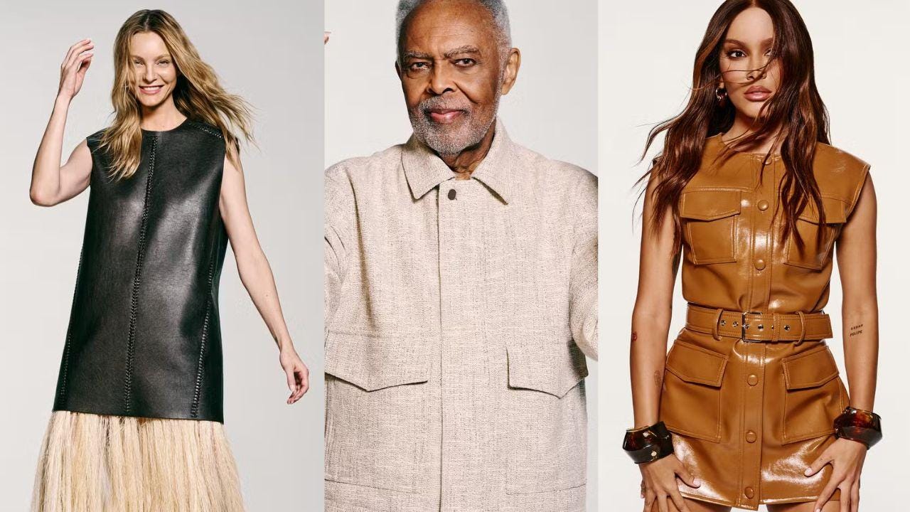H&M estreia no Brasil com campanha estrelada por Caroline Trentini, Anitta  e Gilberto Gil