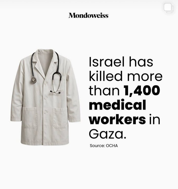 In Gaza, the toll is not only counted in lives lost — it is measured in the erasure of healers, truth-tellers, educators, and dreamers.
