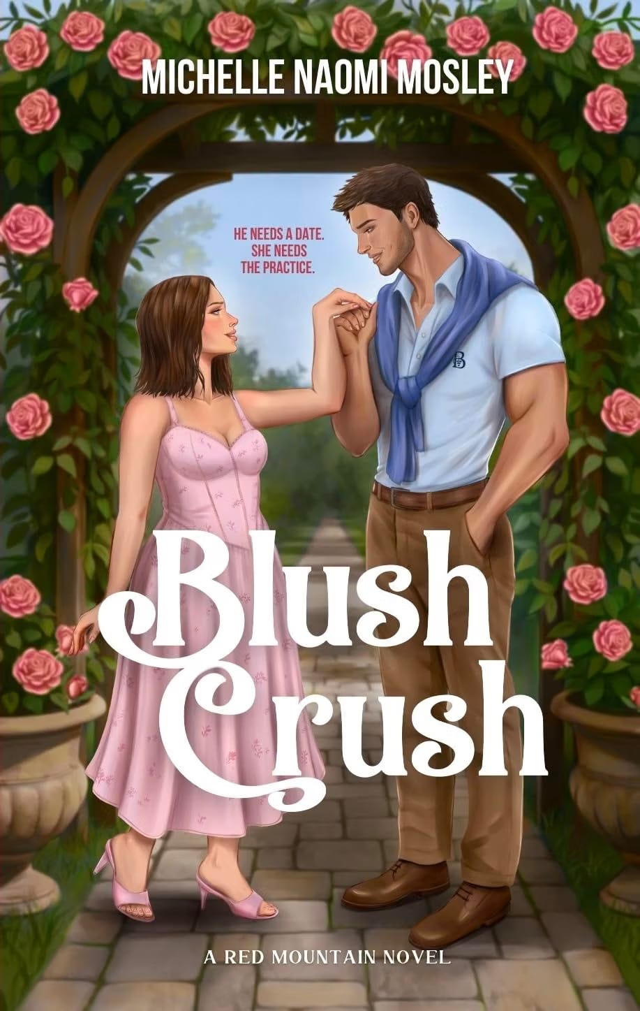 Cover of Blush Crush by Michelle Naomi Mosely