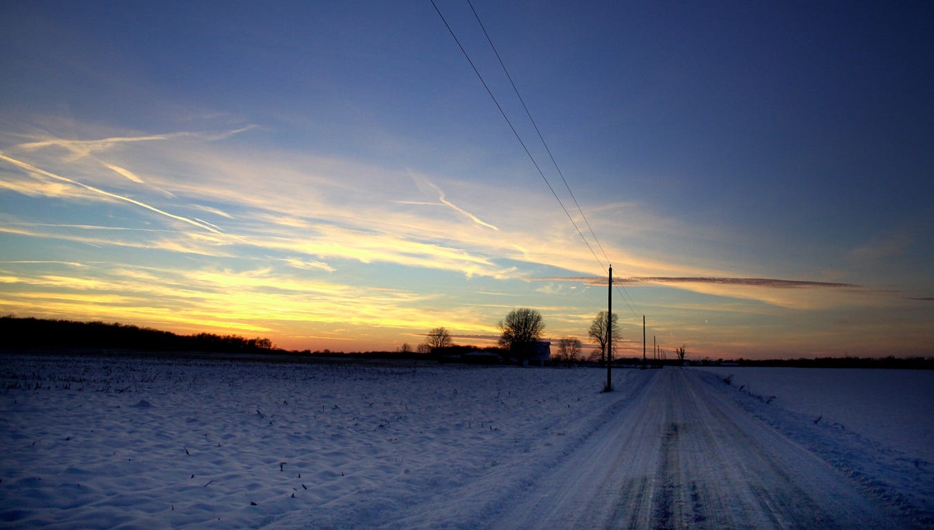 A white Christmas from not long ago.