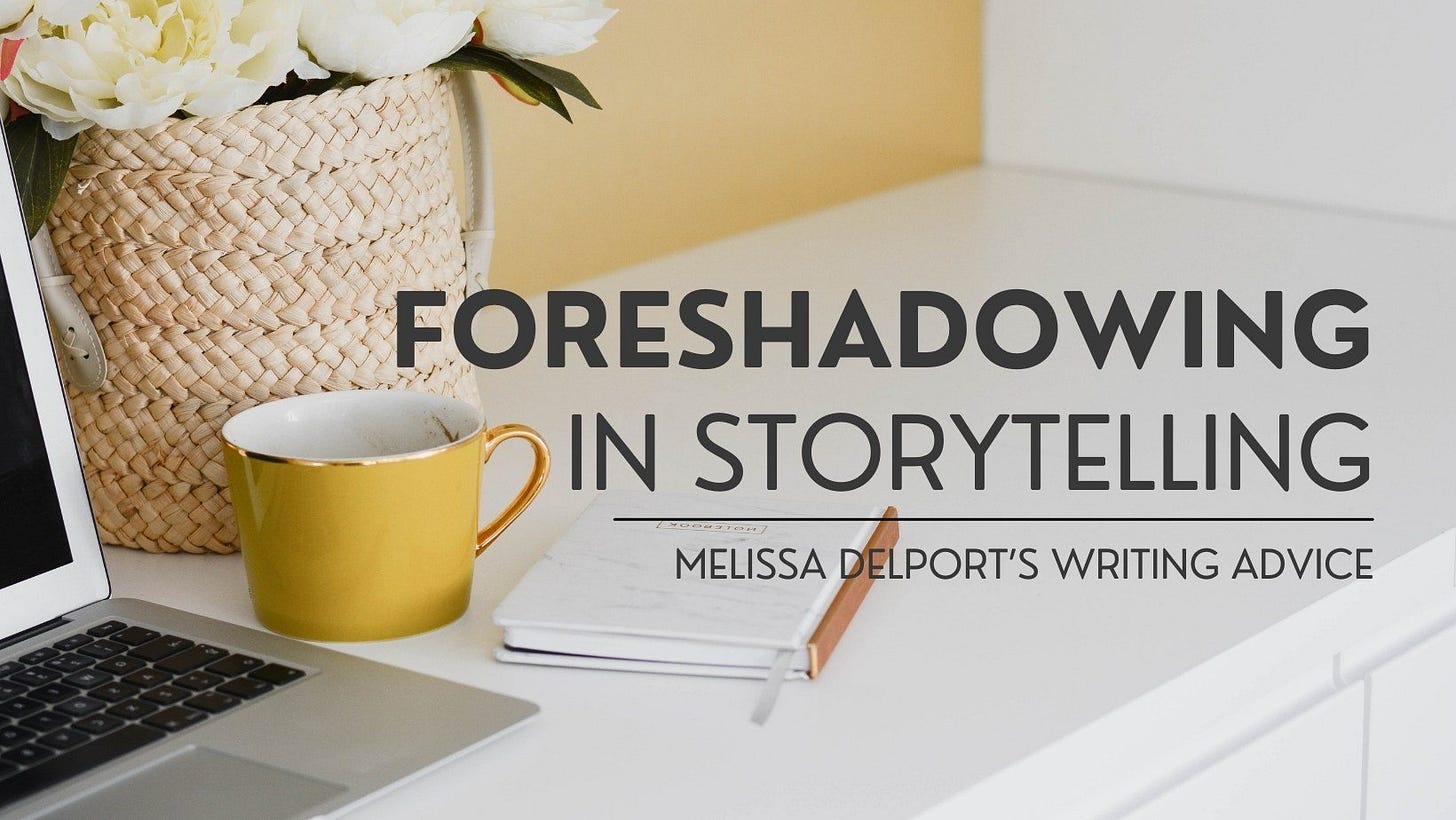 Foreshadowing Blog Header