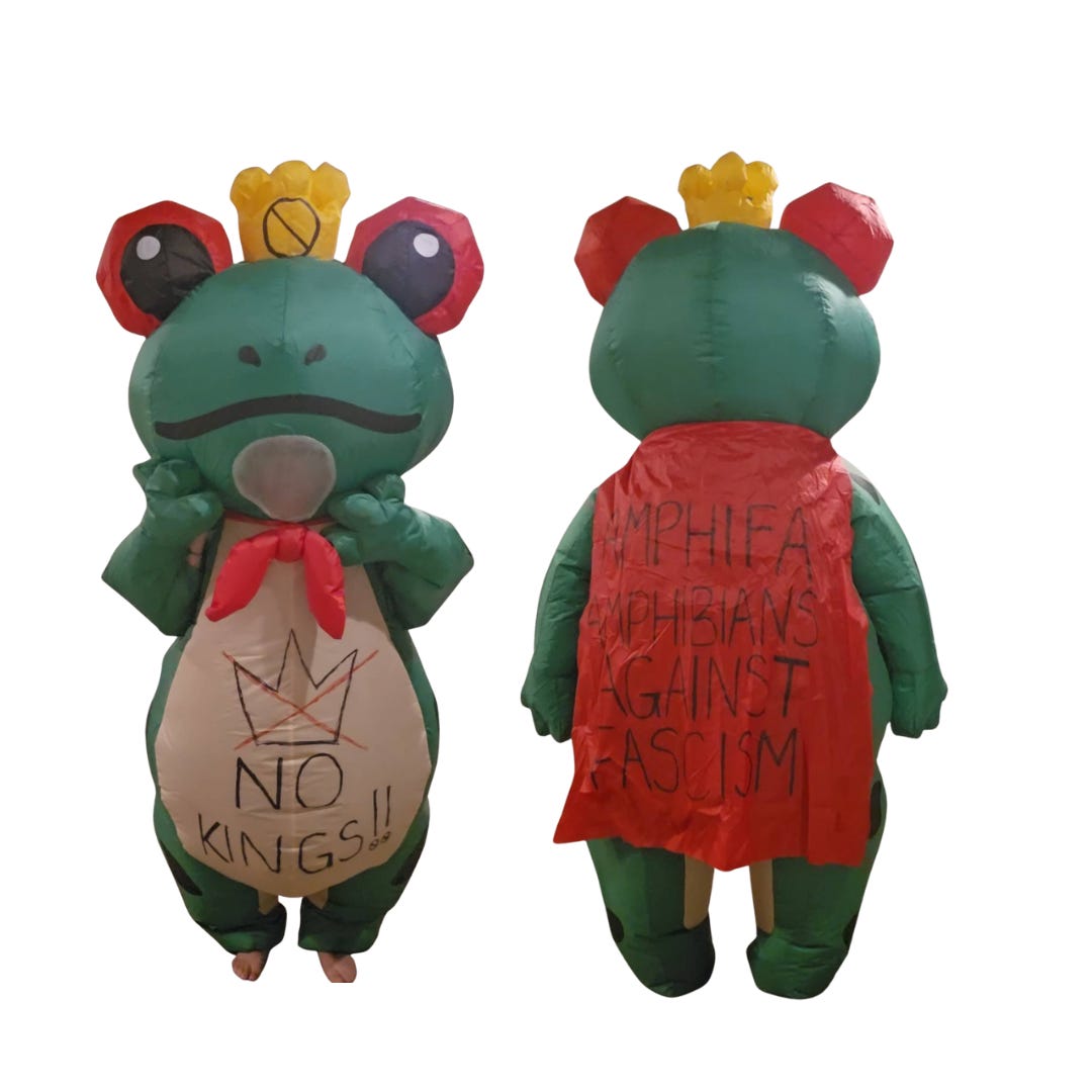 No Kings Frog The 50501 Movement