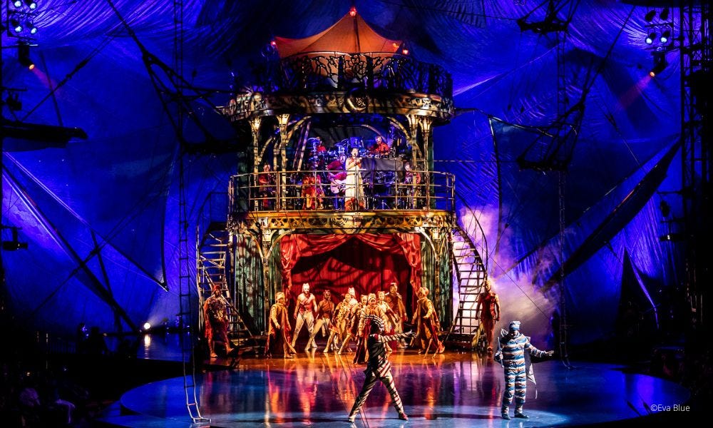 KOOZA: un sorprendente espectáculo del Cirque du Soleil - Travel Report KOOZA: un sorprendente espectáculo del Cirque du Soleil - Travel Report