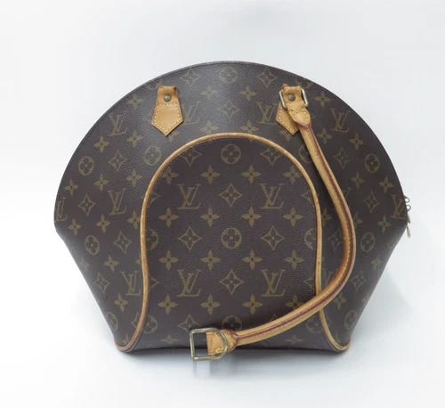 Authentic Louis Vuitton Monogram Ellipse MM Hand Bag  #42386 - Picture 1 of 20