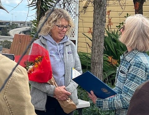Community Profile: Vicky Rideout Steering Committee Member & Volunteer, Tompkins Stairway Garden Community Profile: Vicky Rideout Steering Committee Member & Volunteer, Tompkins Stairway Garden