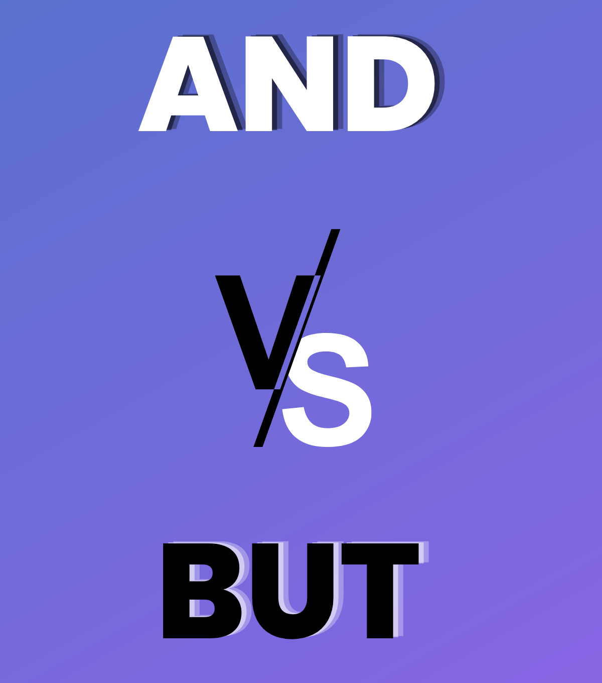 And vs but ─ What is the difference? Trinka