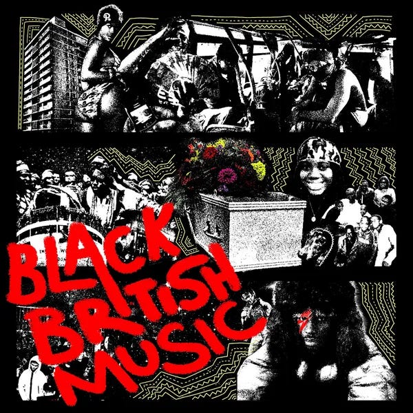 Cover art for Black British Music (2025) by Jim Legxacy