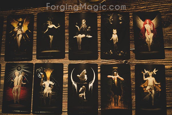 True Black Tarot Major Arcana True Black Tarot Major Arcana