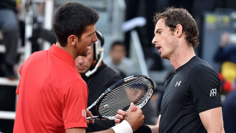 andy murray takes top spot from novak djokovic in 2016 andy murray takes top spot from novak djokovic in 2016