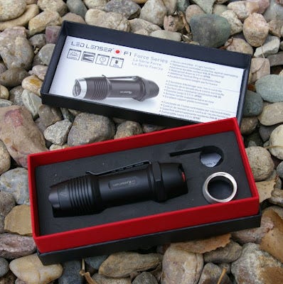 LED Lenser F1 Light Review