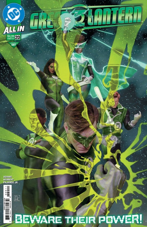 Green Lantern #20 Reviews