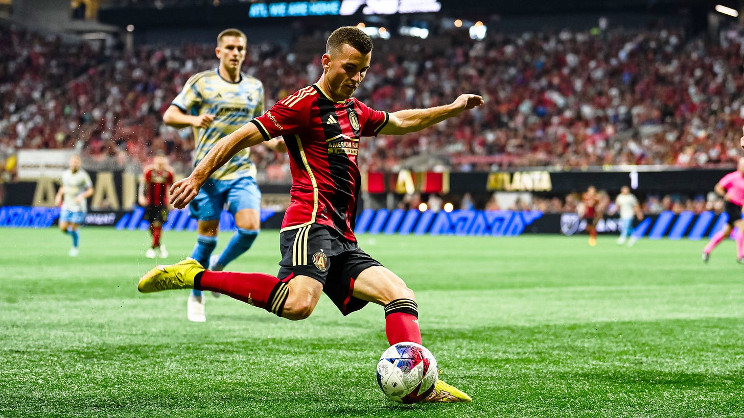 Brooks Lennon scores in his 100th regular season match | Atlanta United FC Brooks Lennon scores in his 100th regular season match | Atlanta United FC