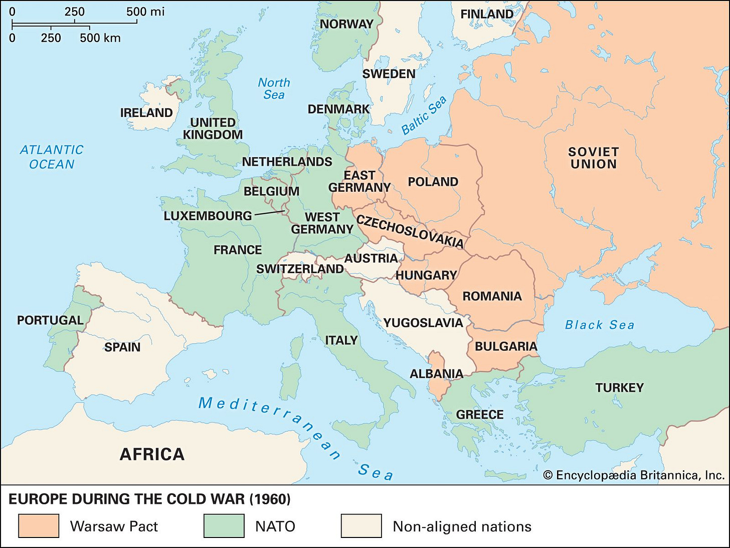Warsaw Pact | Summary, History, Countries, Map, Significance, & Facts |  Britannica