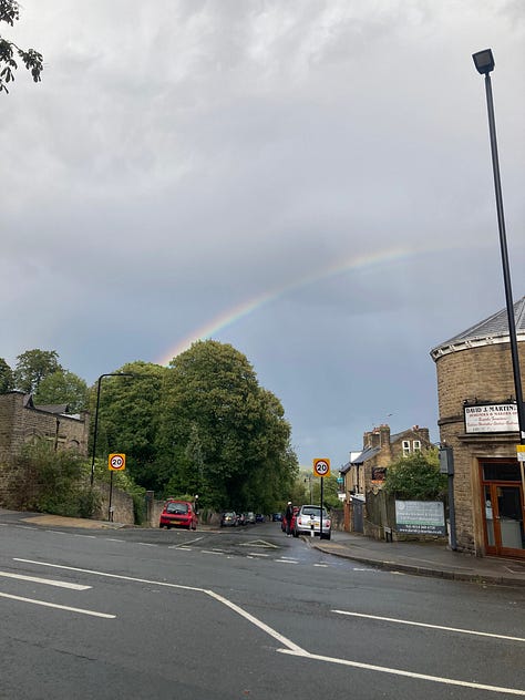 A selection of rainbows