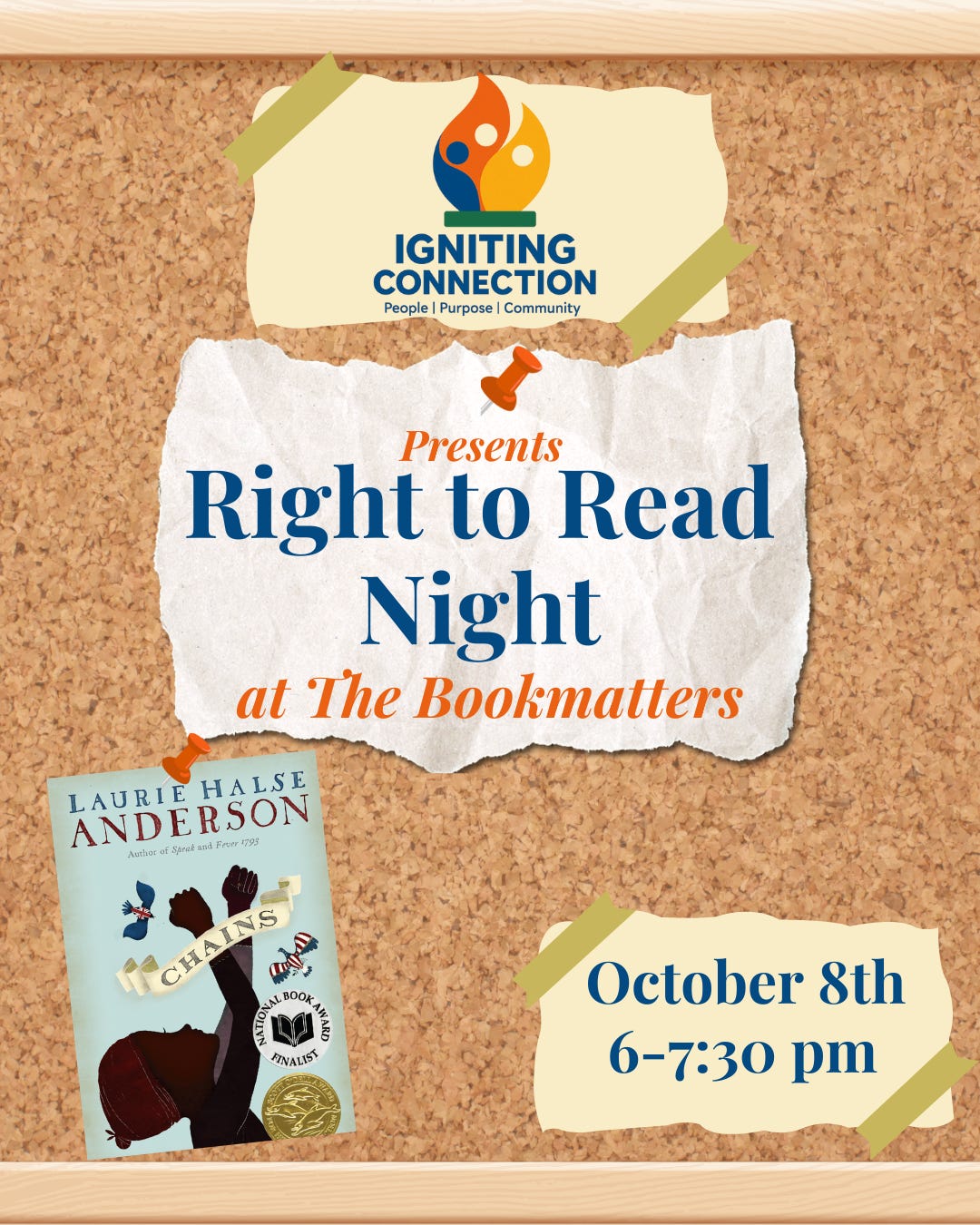 Igniting Connection: Right to Read Night