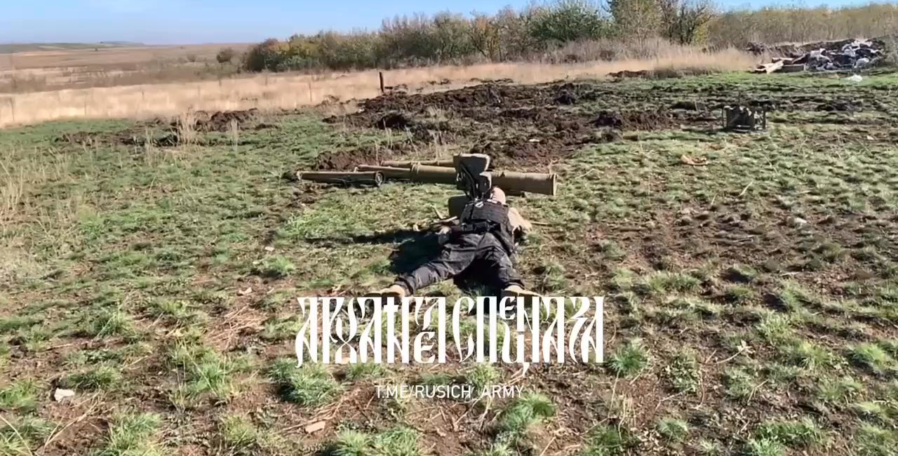 Video - Destruction of the enemy's observation post from our beloved ATGM 