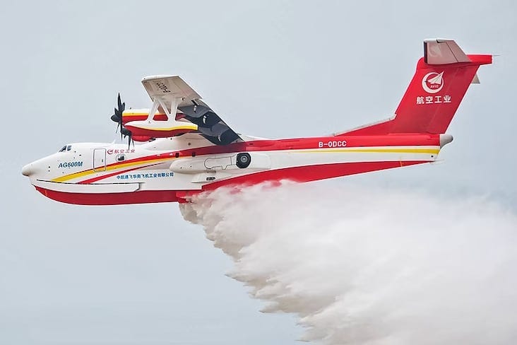 La Chine va commercialiser le plus grand avion amphibie du monde La Chine va commercialiser le plus grand avion amphibie du monde